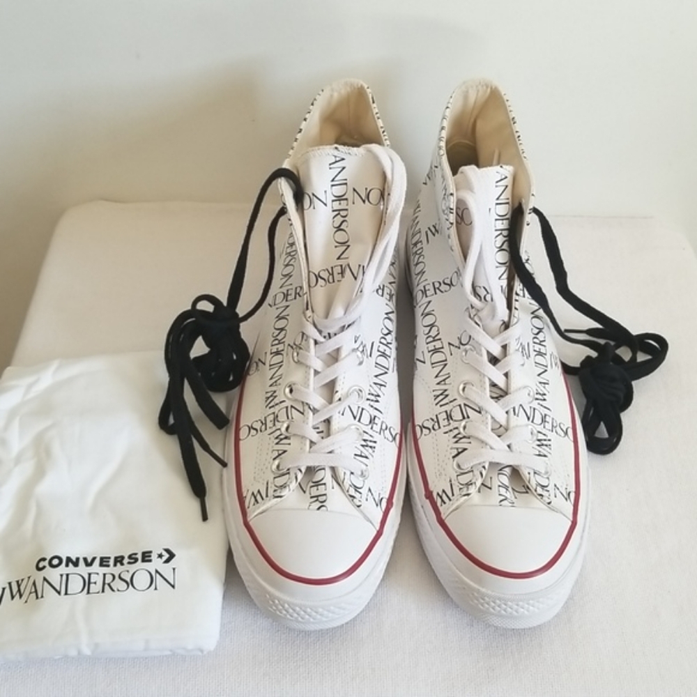 New Converse JW Anderson White All Star High Top Sneaker